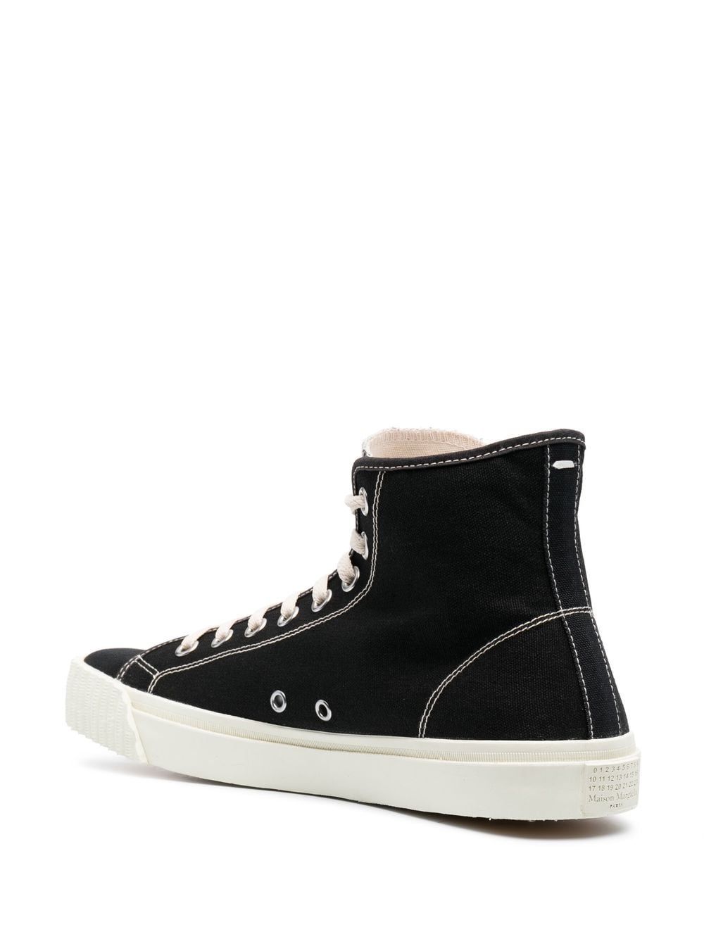 Maison Margiela Men's Tabi High-Top Sneakers