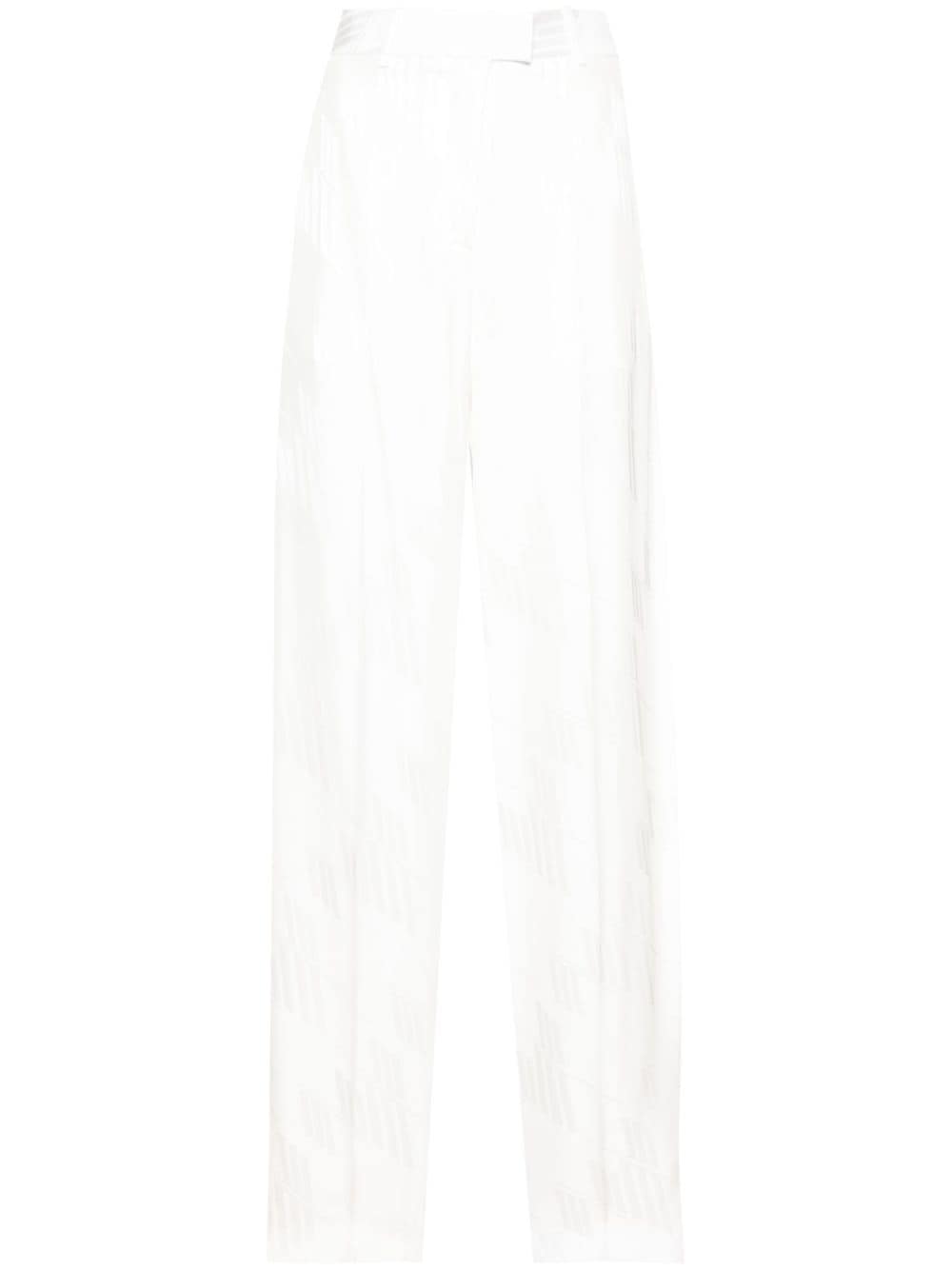 The Attico Women's Logo Trousers