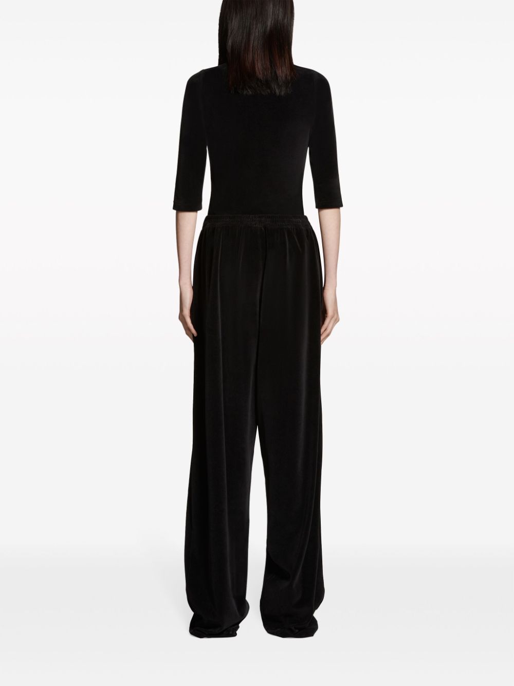 Balenciaga Women's Logo Embroidered Track Pants