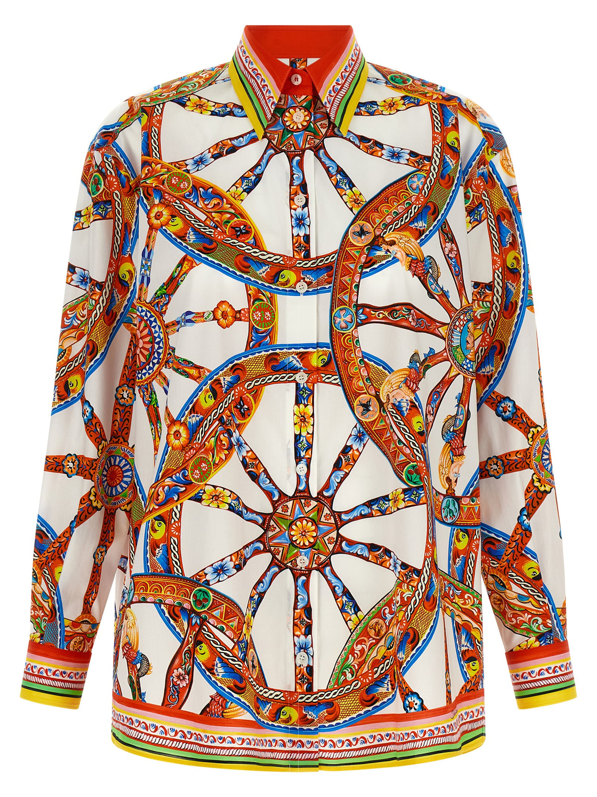 Dolce & Gabbana Multicolor Cotton Women's Blouse