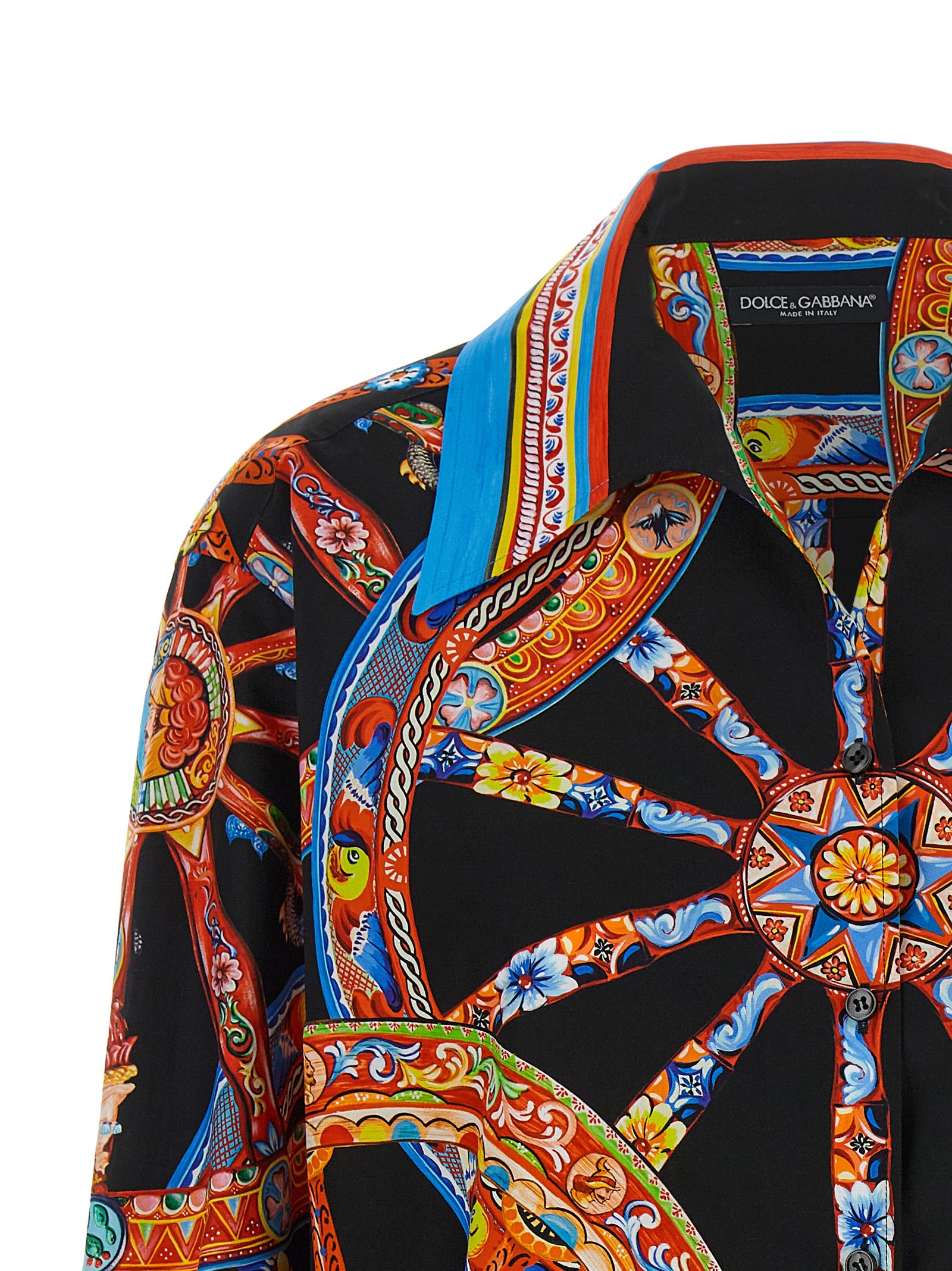 Dolce & Gabbana Multicolor Cotton Women's Blouse