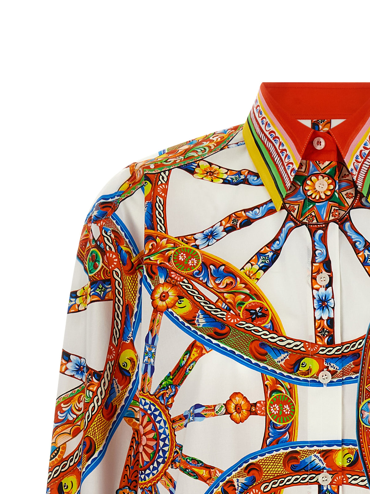 Dolce & Gabbana Multicolor Cotton Women's Blouse