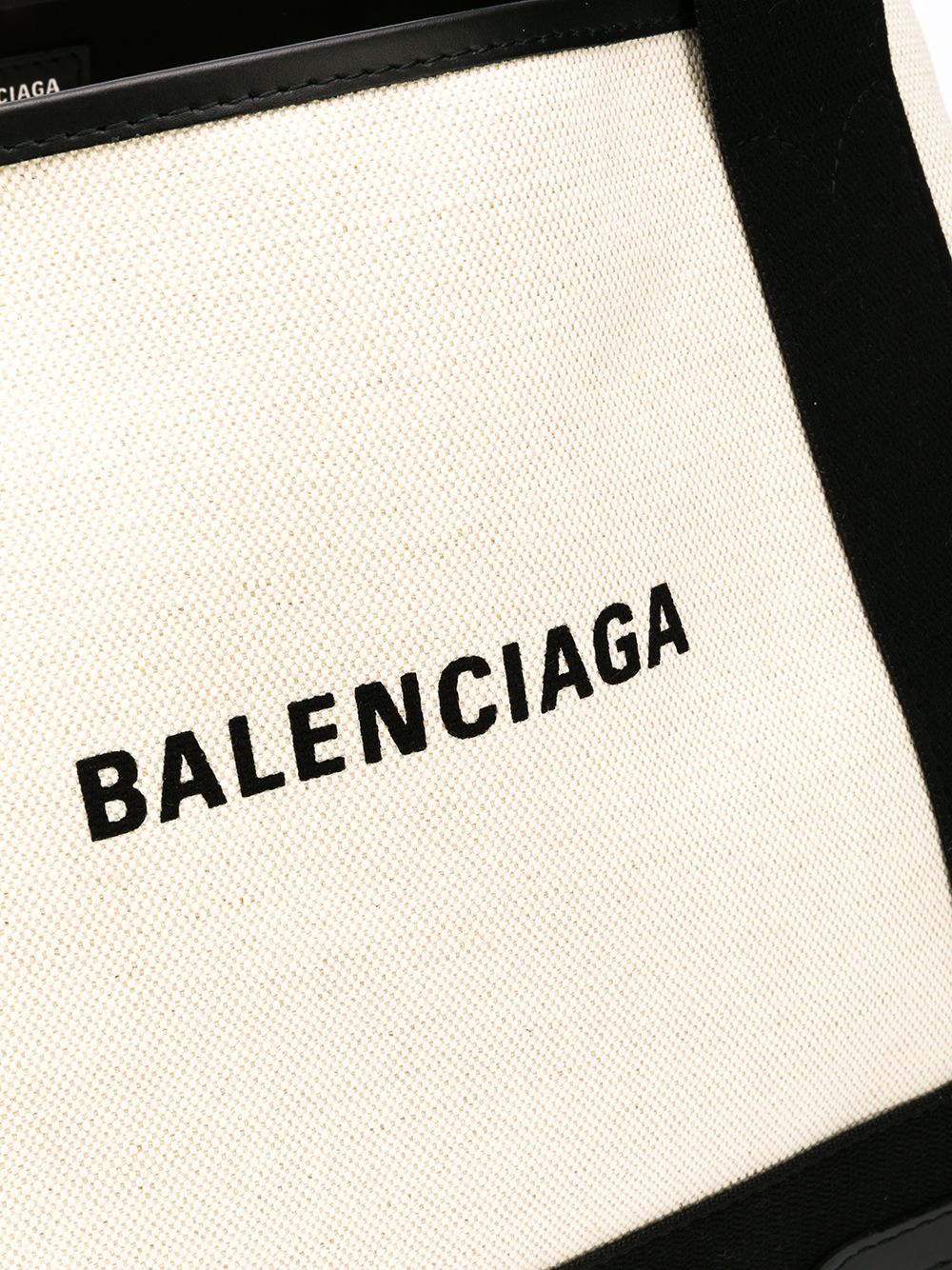 Balenciaga Women's Canvas Tote With Removable Pouch