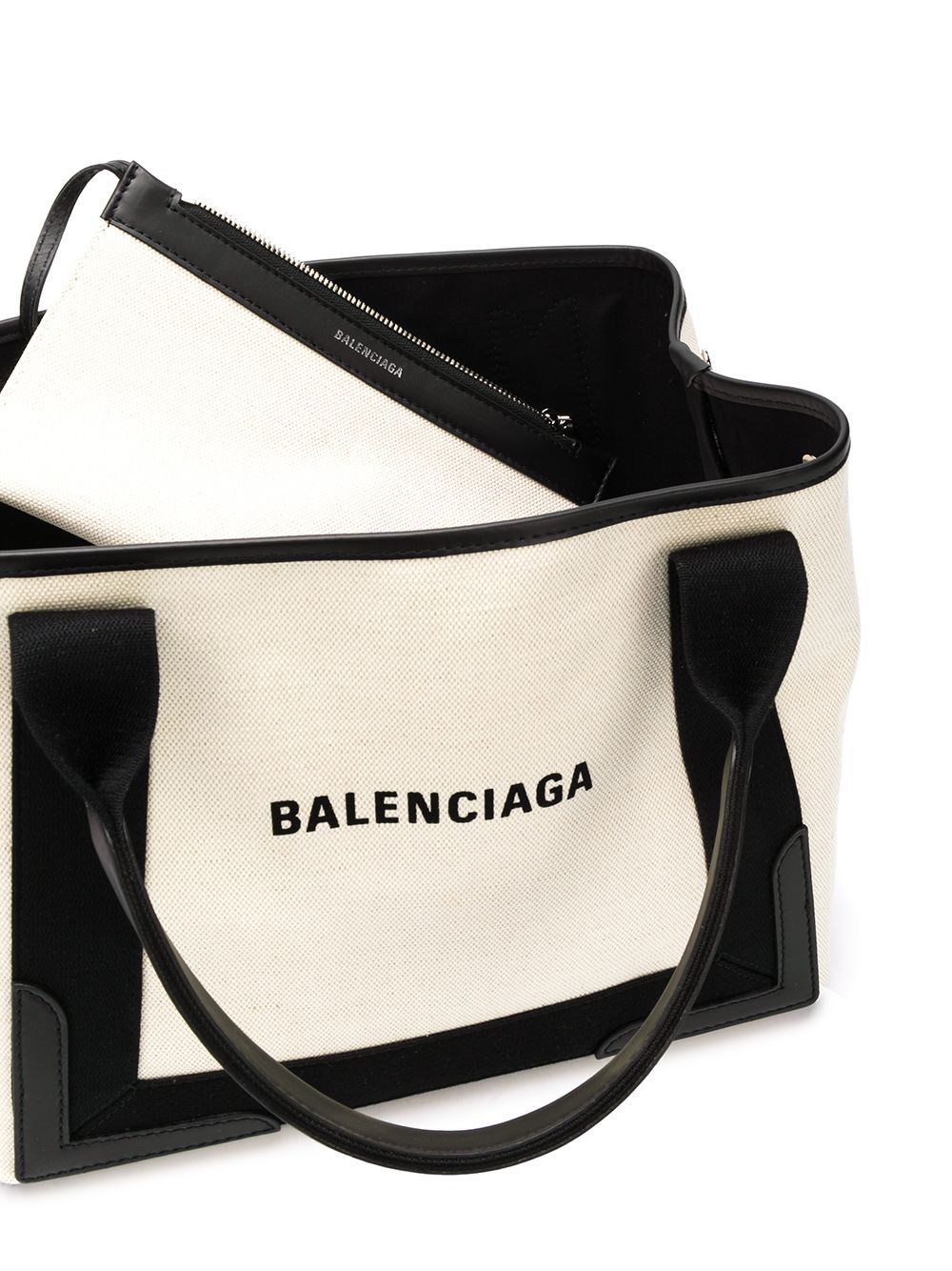 Balenciaga Women's Canvas Tote With Removable Pouch