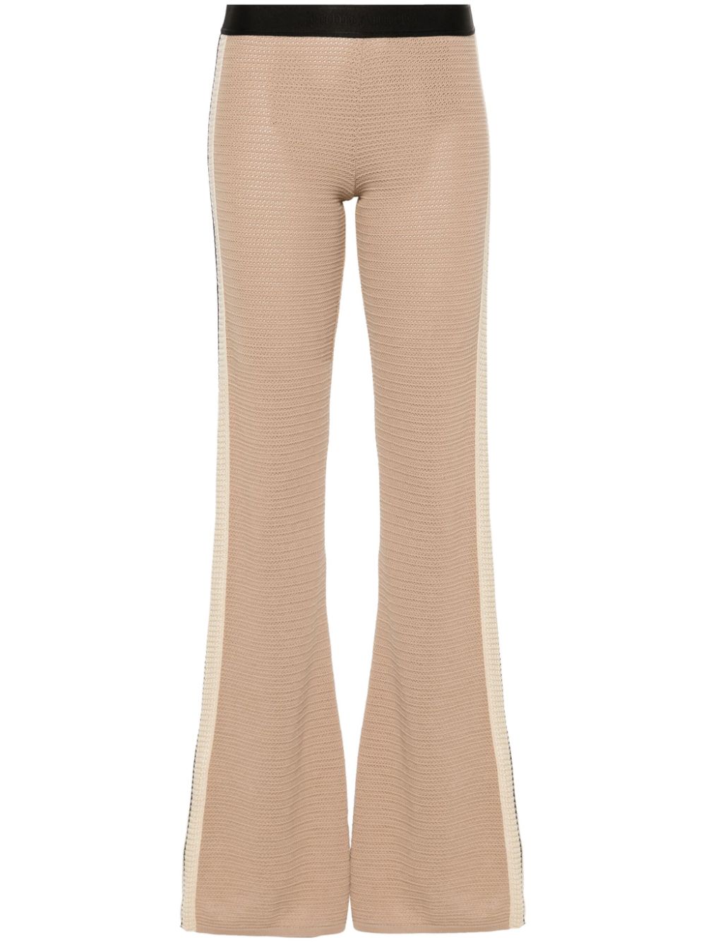 Palm Angels Women's Logo Tape Knitted Trousers