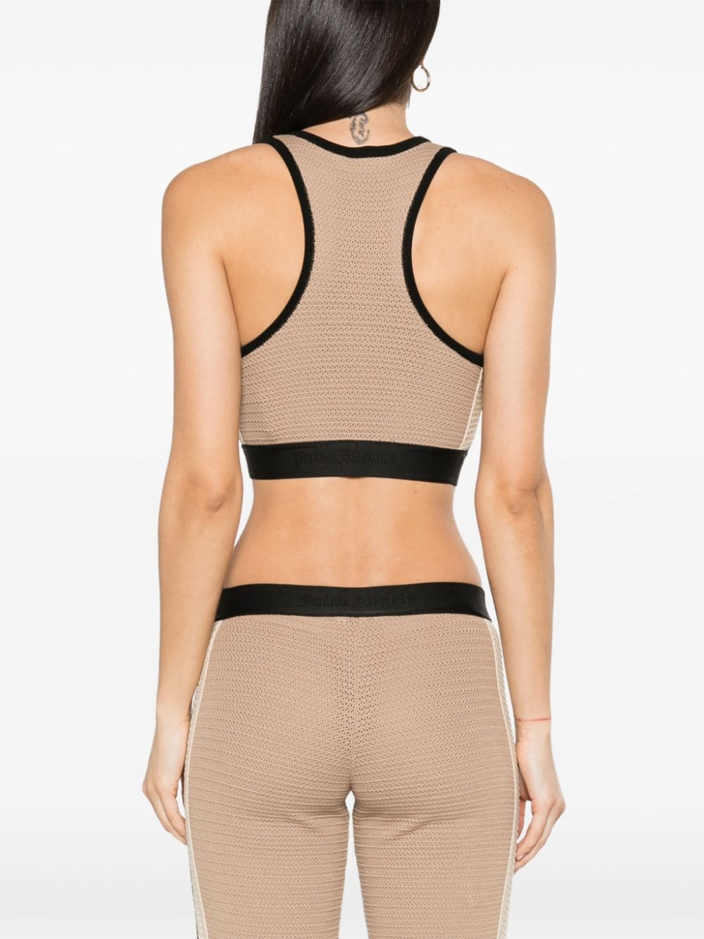 Palm Angels Women's Knitted Cropped Top