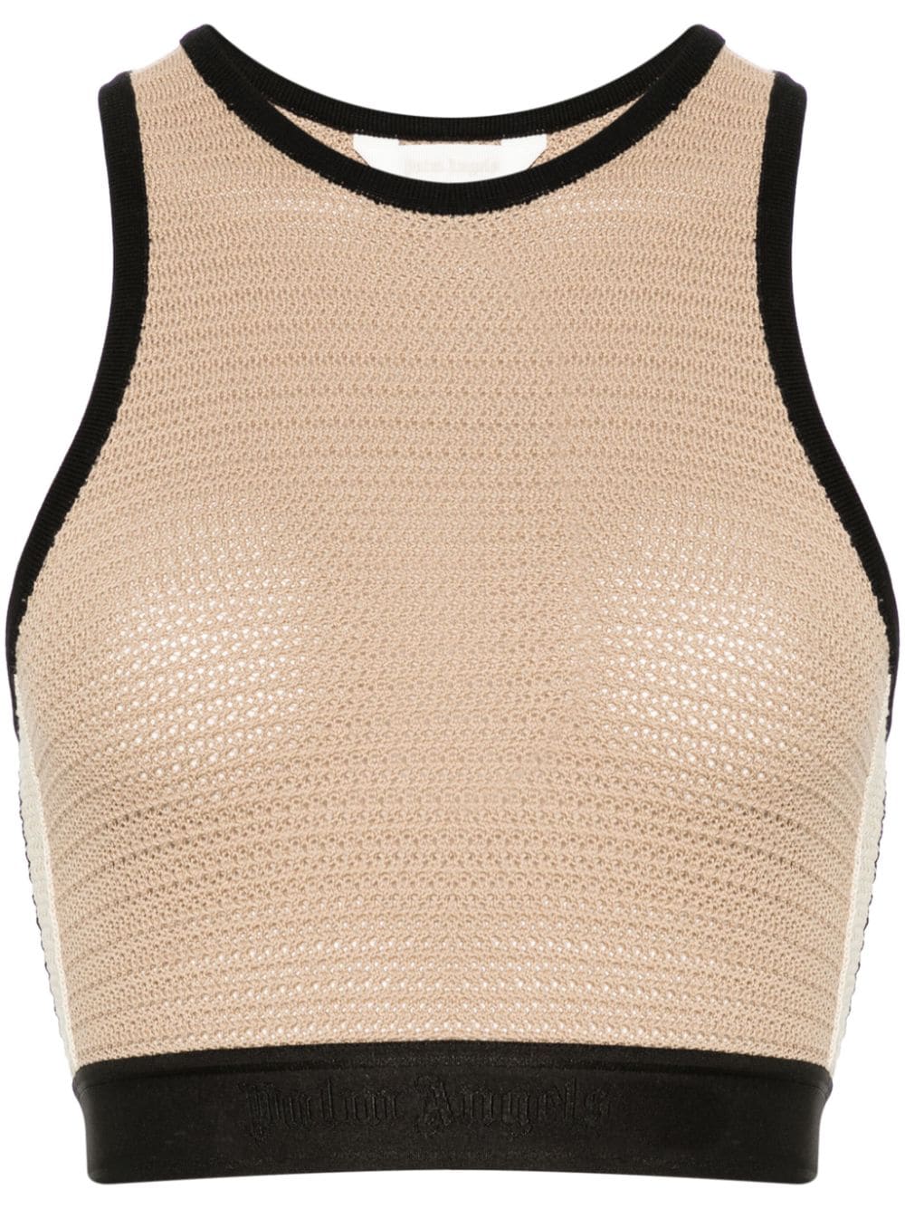 Palm Angels Women's Knitted Cropped Top