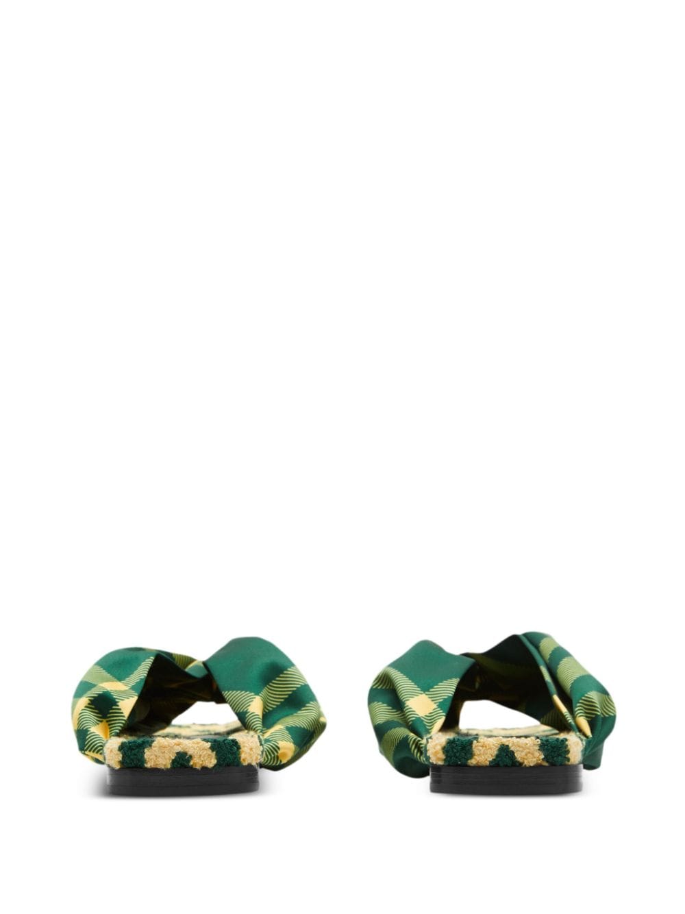 Burberry Women's Check Pool Flat Slides