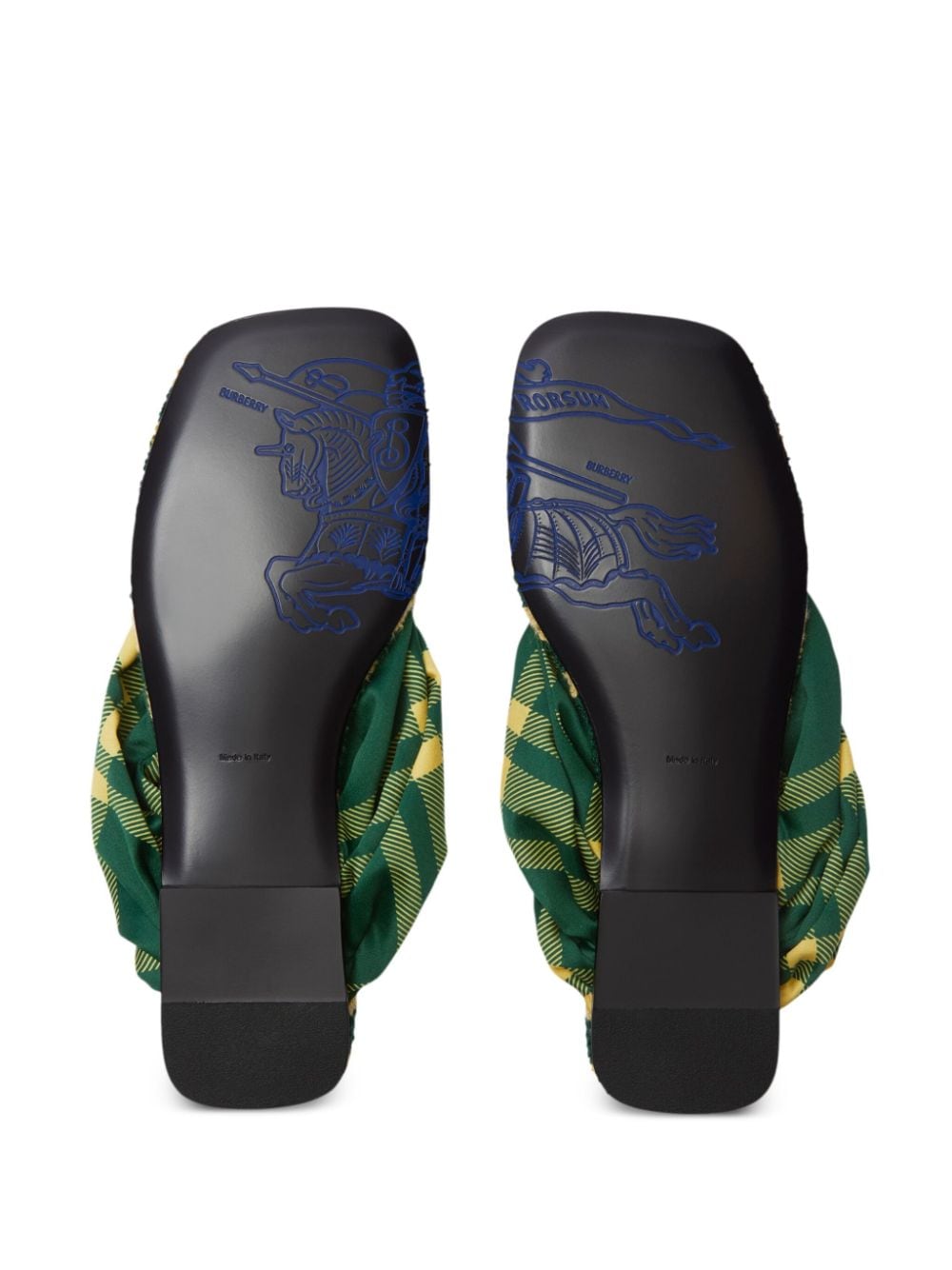 Burberry Women's Check Pool Flat Slides