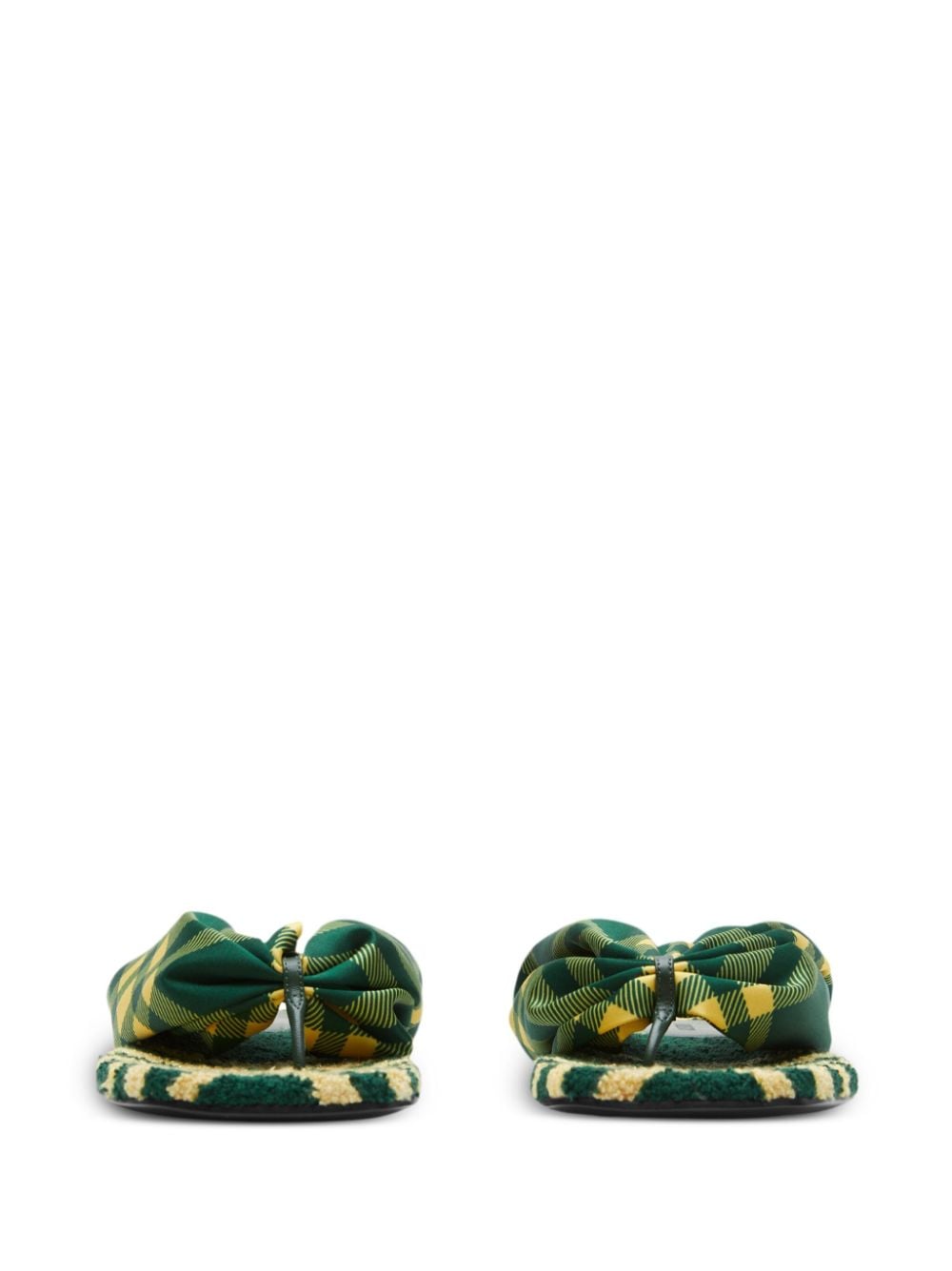 Burberry Women's Check Pool Flat Slides