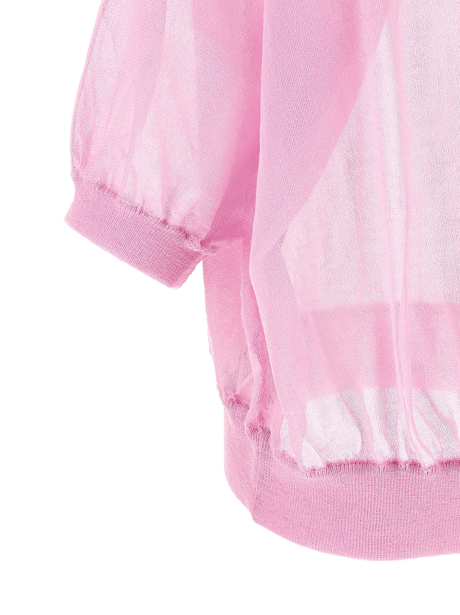Nude Women's Semi-Sheer Cotton Sweater