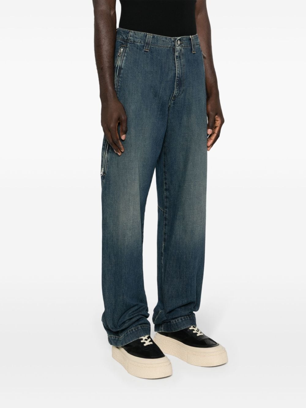 Mm6 Maison Margiela Men's Straight Denim Jeans