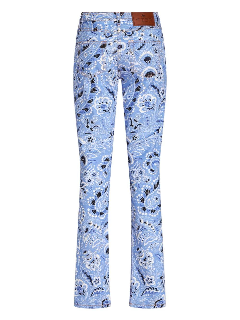 Etro Women's Bandana-Print Skinny Jeans