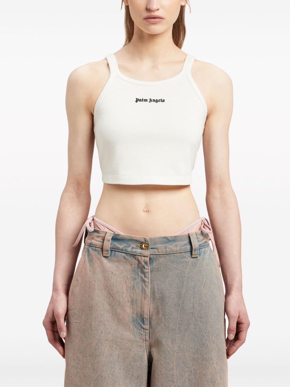 Palm Angels Women's Top White