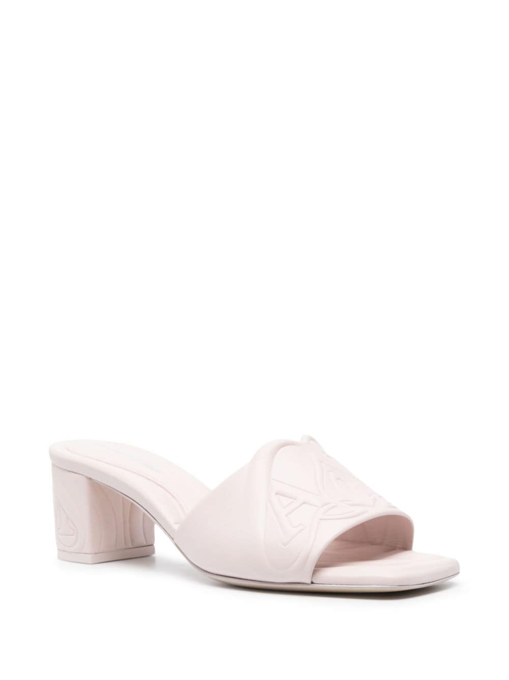 Alexander Mcqueen Women's 60Mm Seal Motif Mules