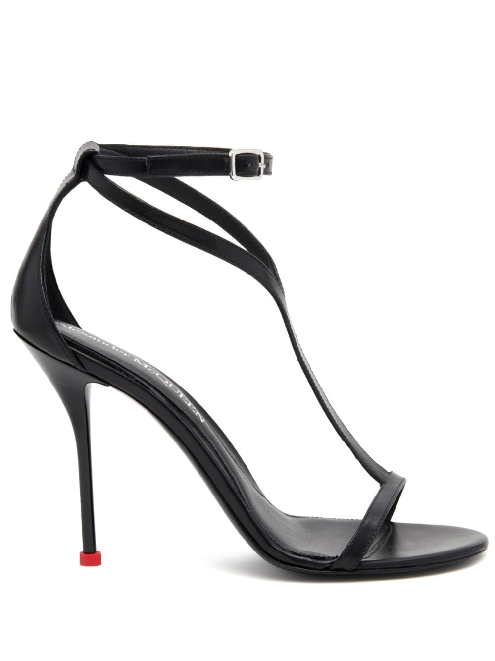 Alexander Mcqueen Women's Harness 90Mm Leather Sandals