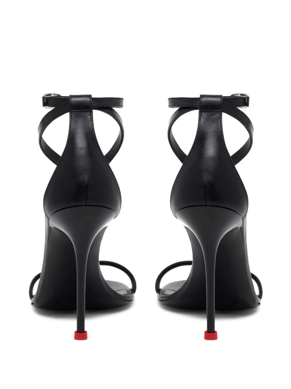Alexander Mcqueen Women's Harness 90Mm Leather Sandals