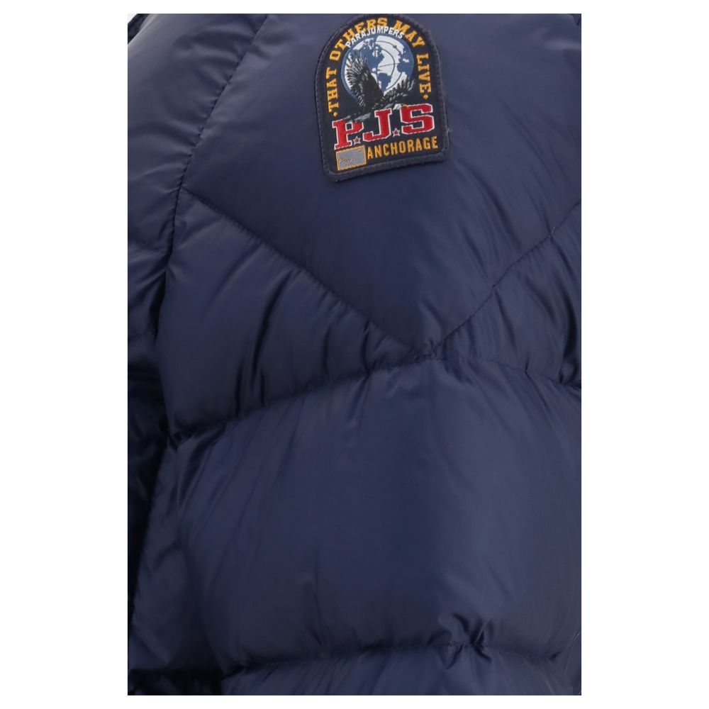 Parajumpers Blue Polyamide Full-Length Women's Jacket