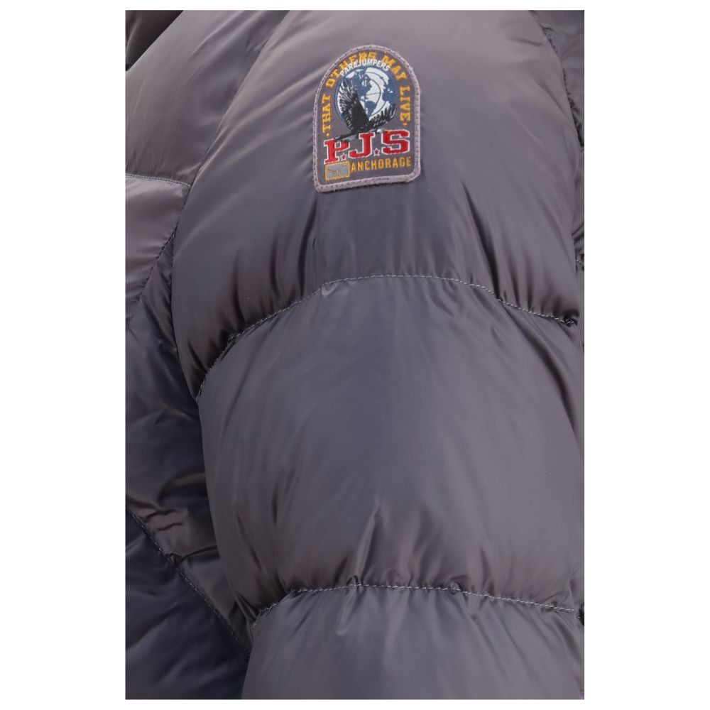 Parajumpers Gray Polyester Full-Length Women's Jacket