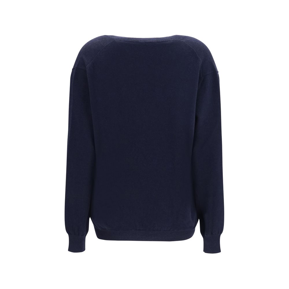Malo Blue Cashmere Women's Sweater