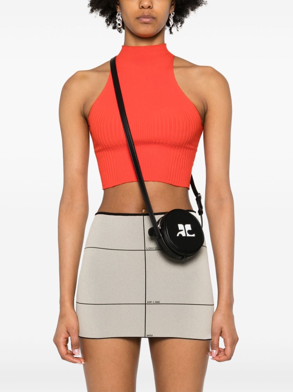 Courreges Re-Edition Women's Circle Cross Body Bag
