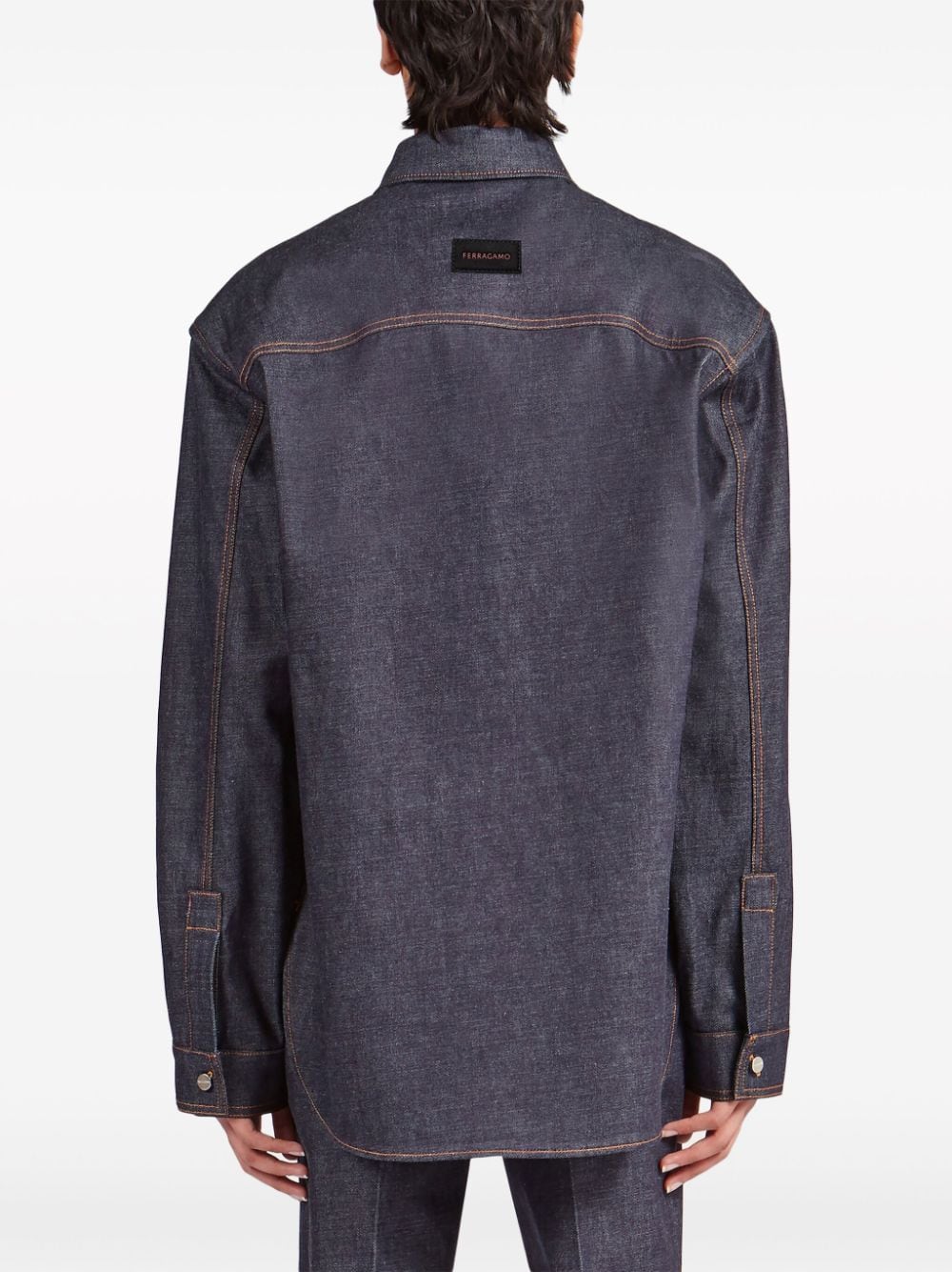 Ferragamo Men's Da Notare I Polsini C Cotton Shirt