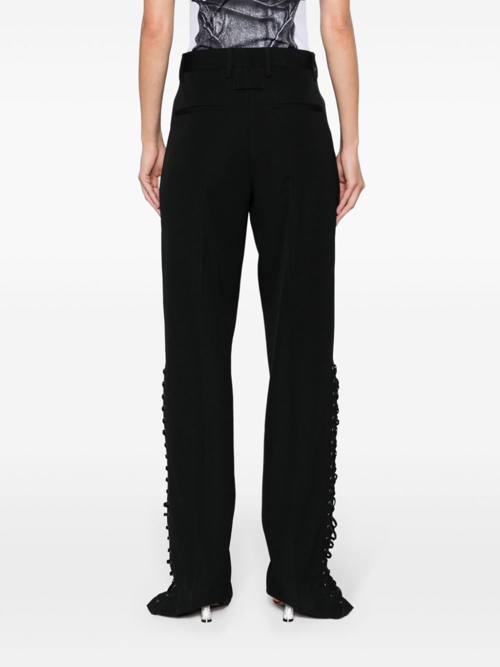 Jean Paul Gaultier Women's Wool Tailored Trousers