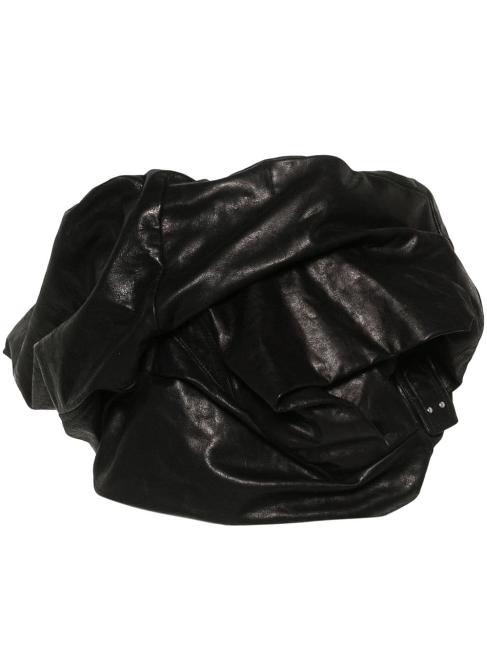 Rick Owens Women's Draped Leather Bustier