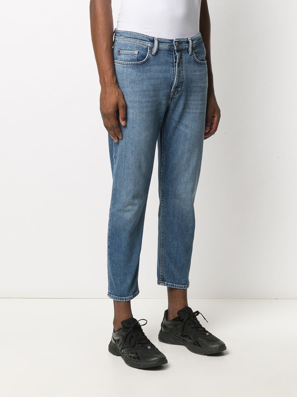 Acne Studios Men's Organic Cotton Slim Jeans