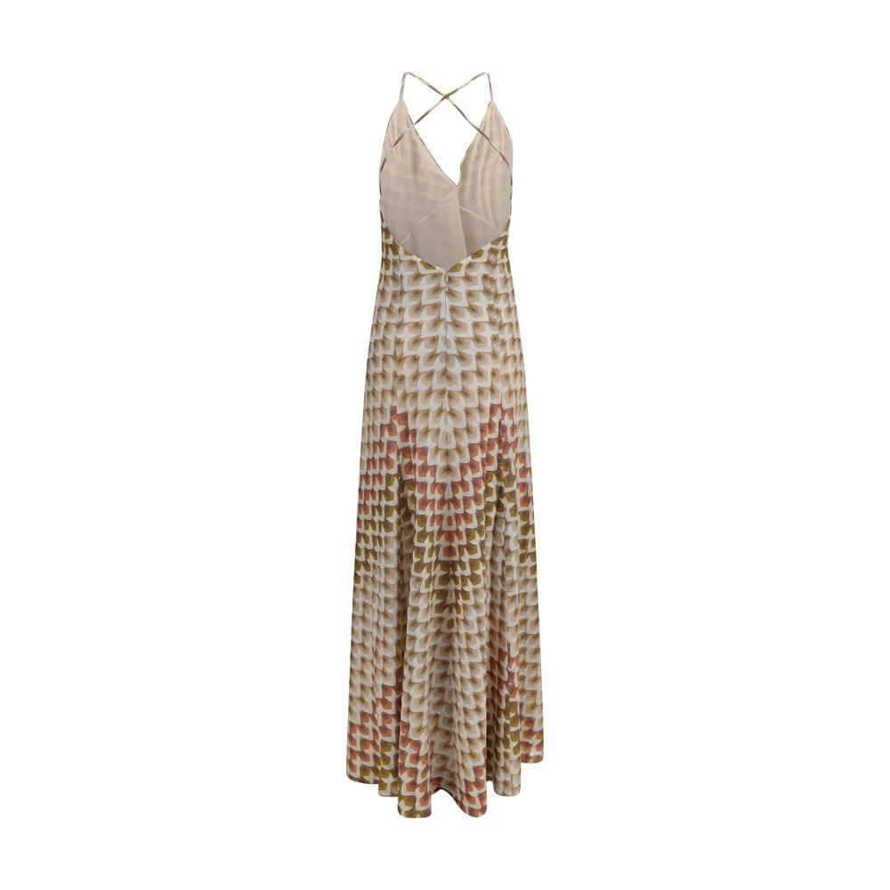 Missoni Multicolor Viscose Long Women's Dress