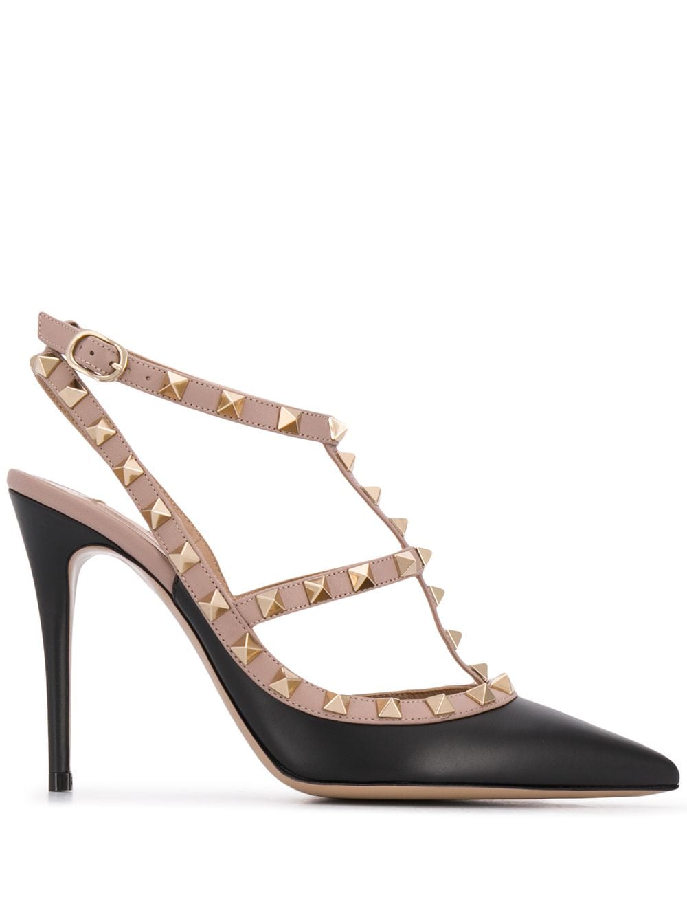Valentino Garavani Women's 105Mm Rockstud Leather Pumps