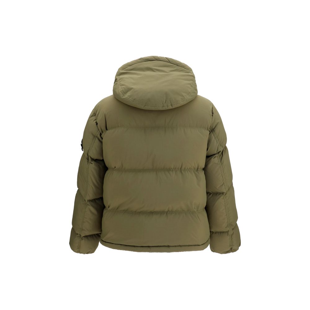 Stone Island Bicolor Polyamide Full-Length Men's Jacket