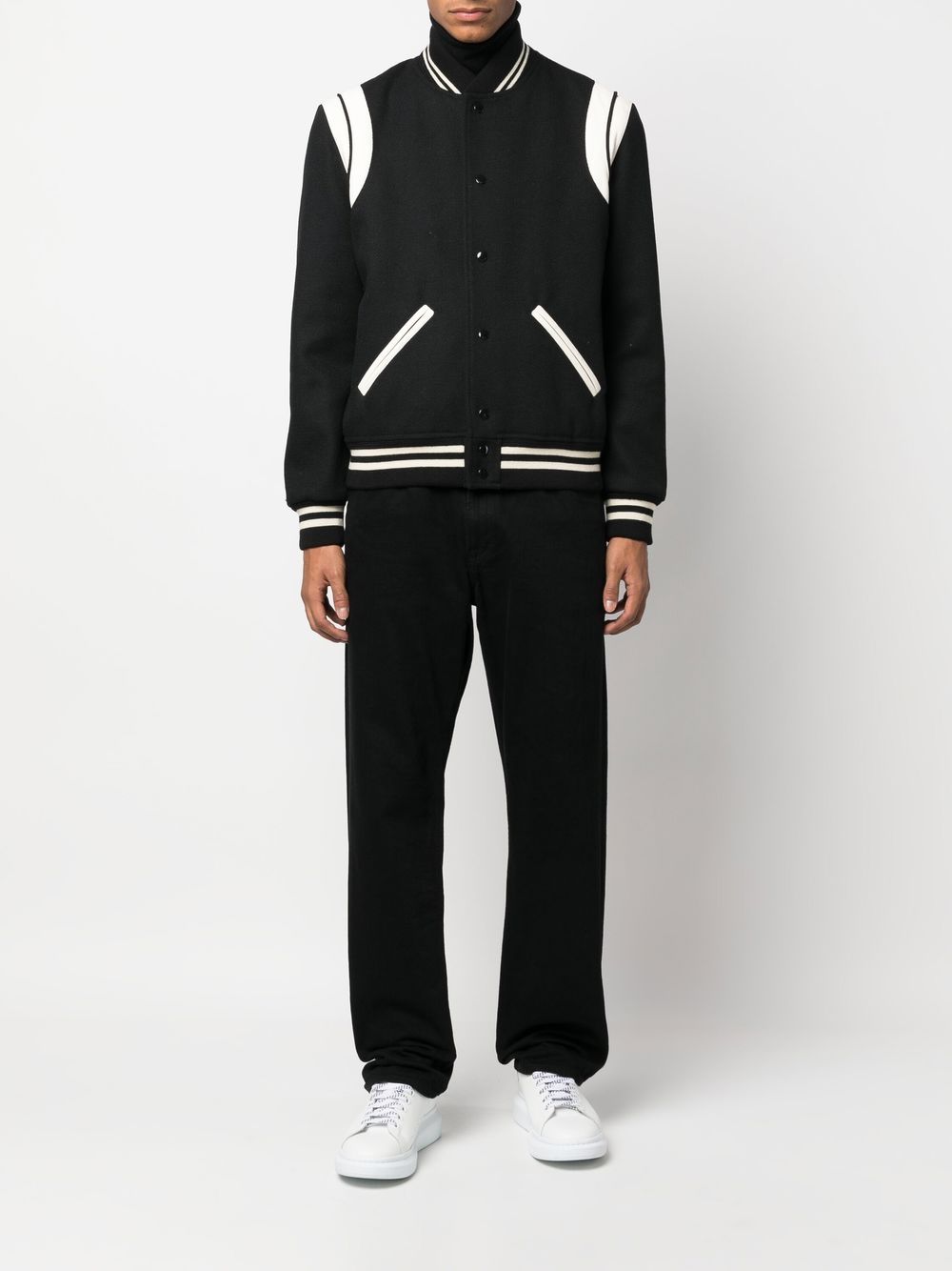 Saint Laurent Men's  Coats Black
