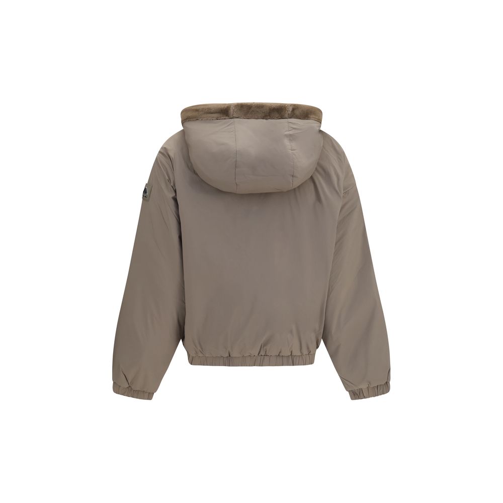 Moose Knuckles Brown Recycled Polyester Women's Sweatshirt