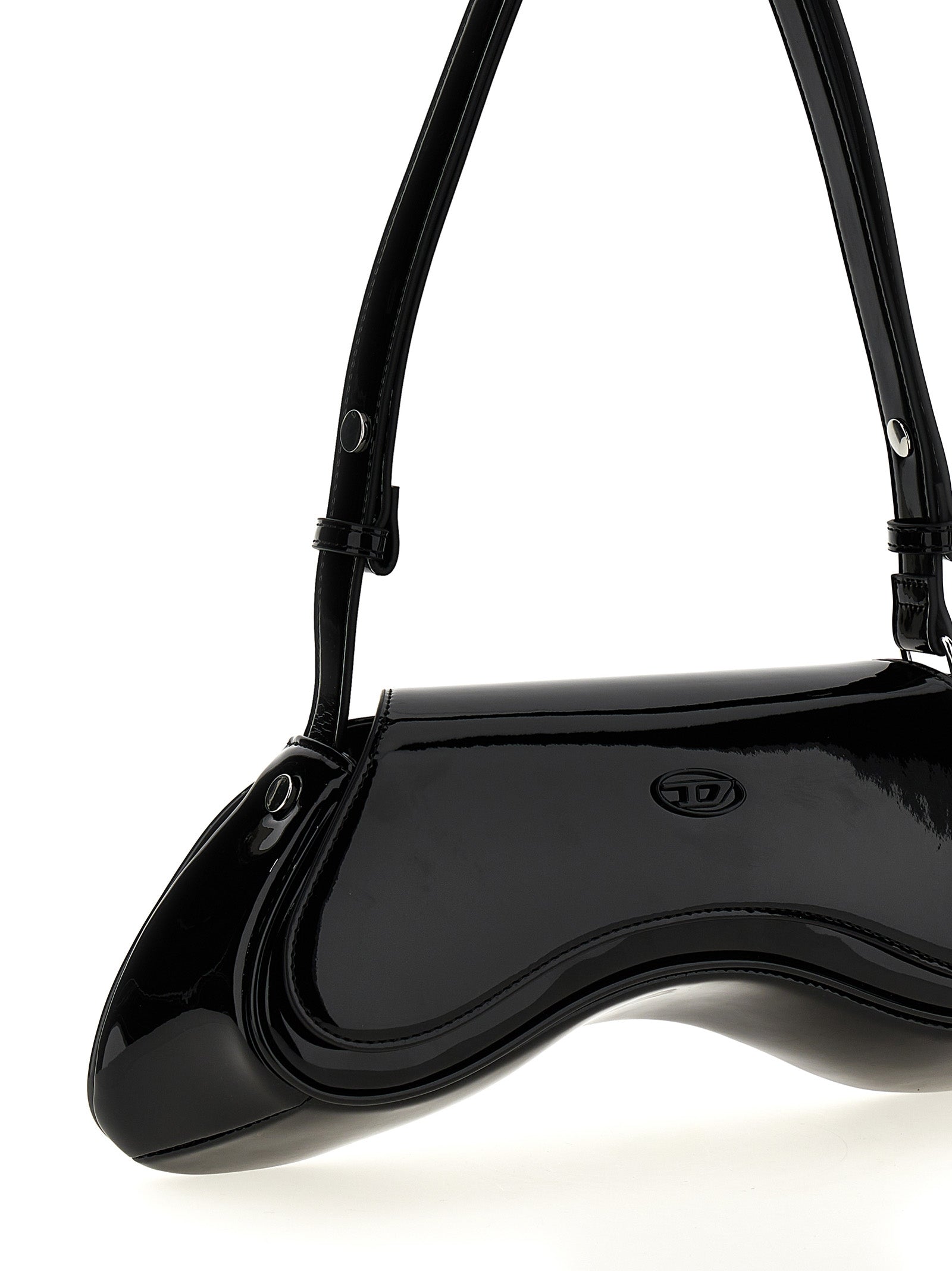 Diesel Black Polyethylene Shoulder Women's Bag