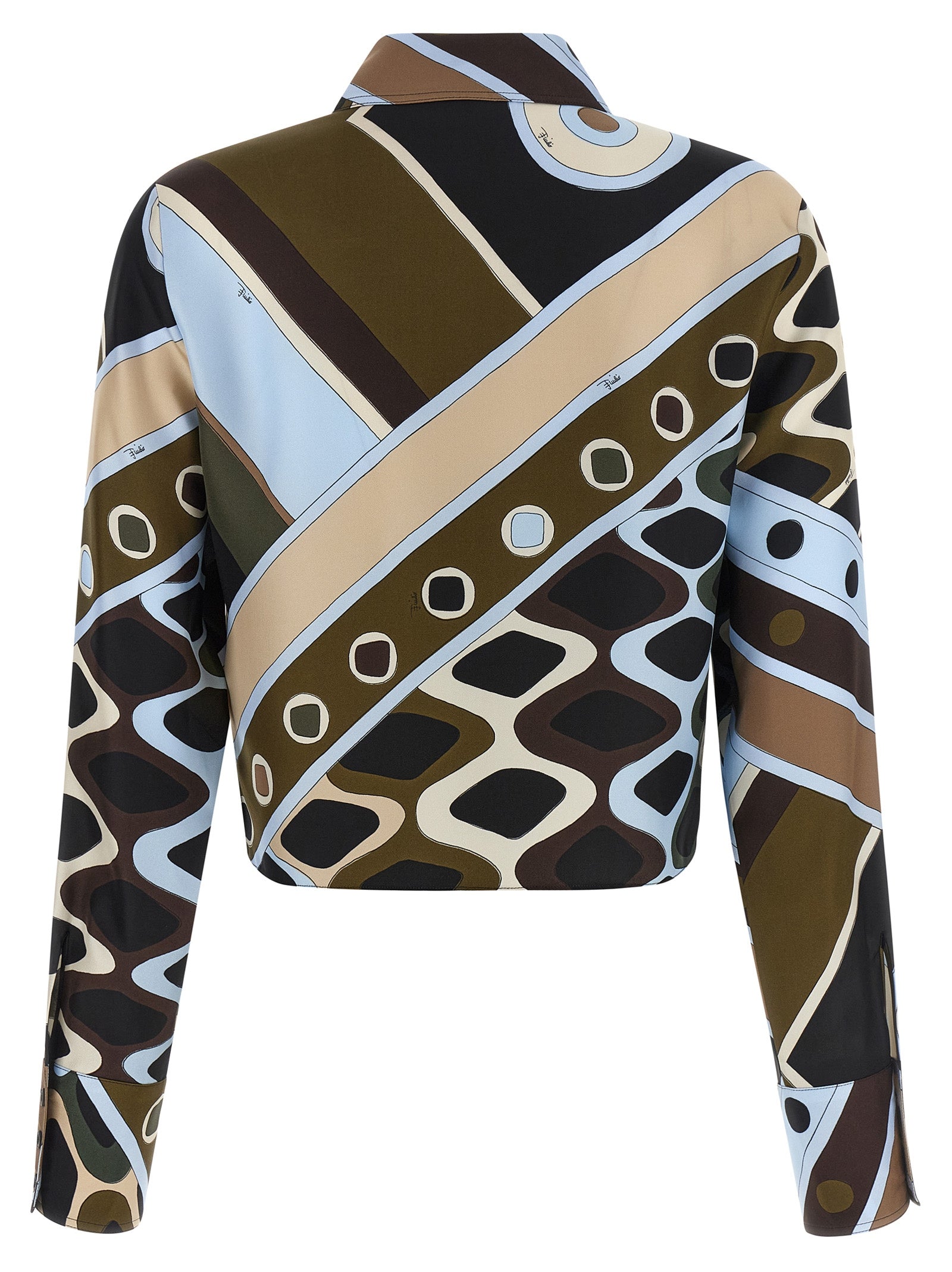 Emilio Pucci Multicolor Silk Women's Blouse