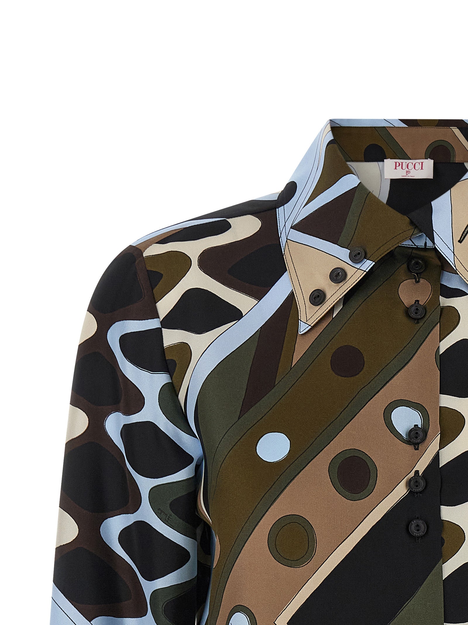 Emilio Pucci Multicolor Silk Women's Blouse
