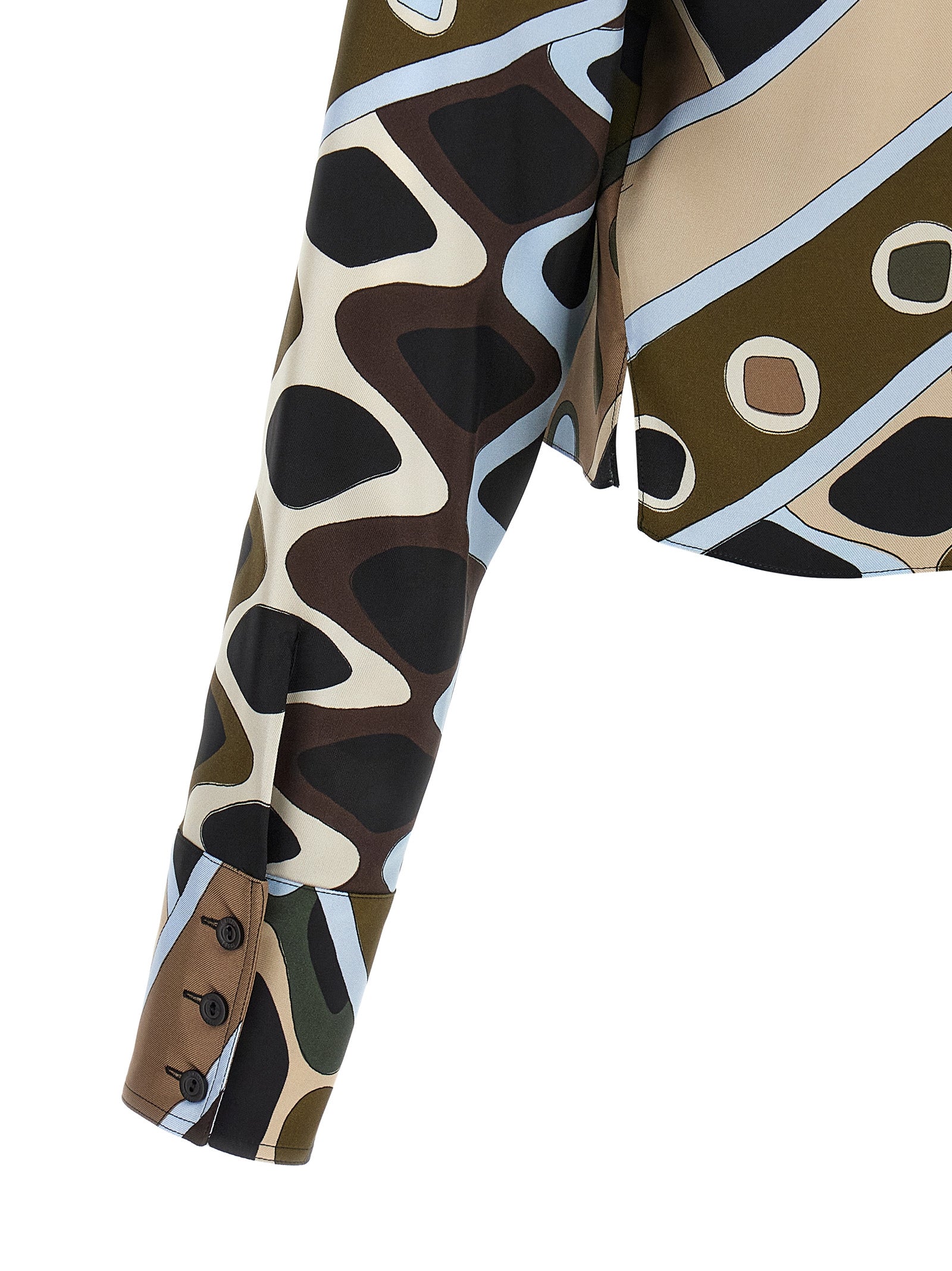Emilio Pucci Multicolor Silk Women's Blouse
