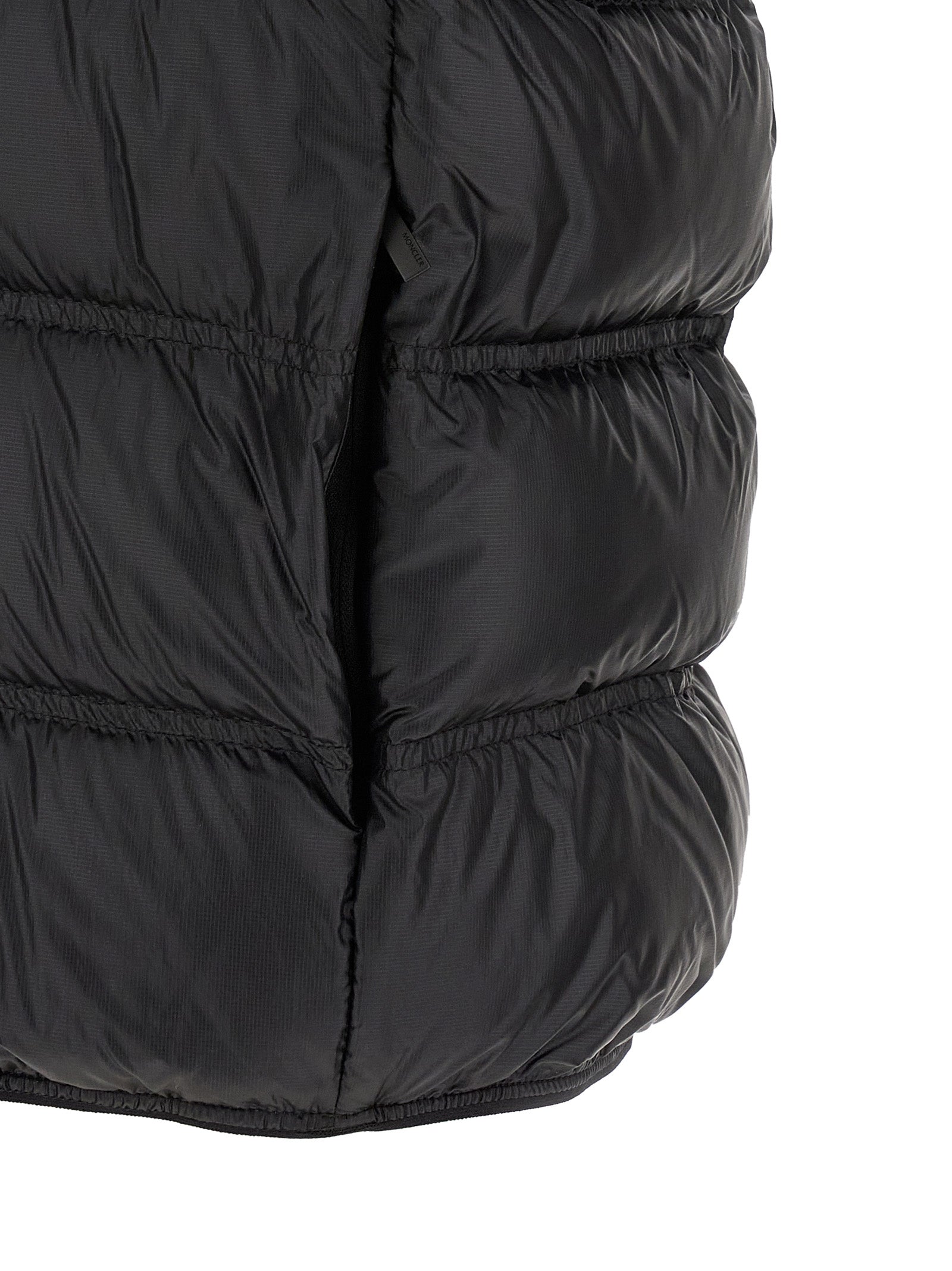 Moncler Black Polyamide Sleeveless Men's Jacket