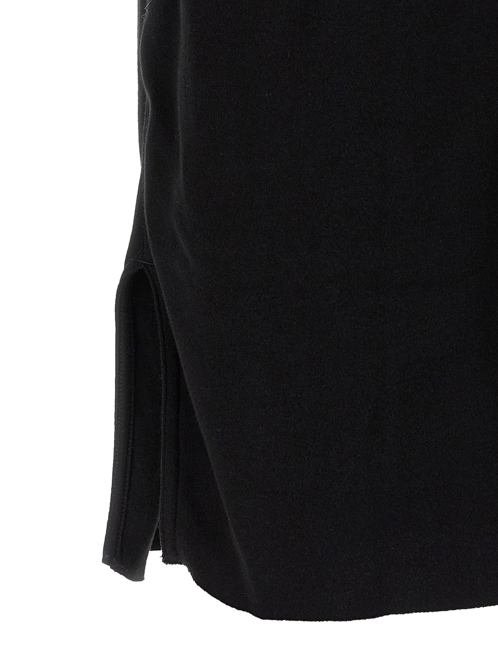 Rick Owens Black Cotton Bermuda Men's Shorts