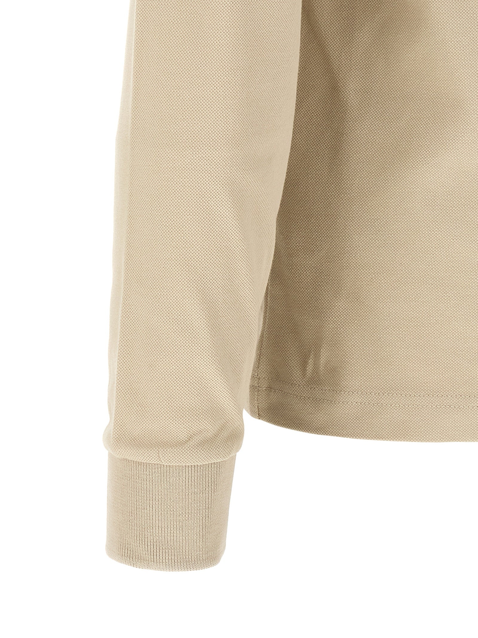Hugo Boss Beige Cotton Polo Men's Shirt