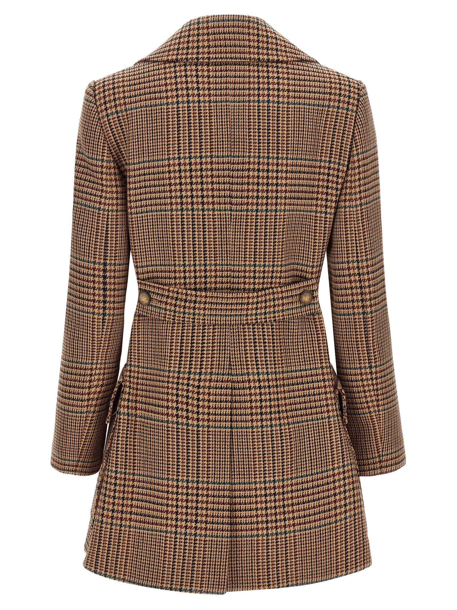 Etro Brown Wool Women's Coat