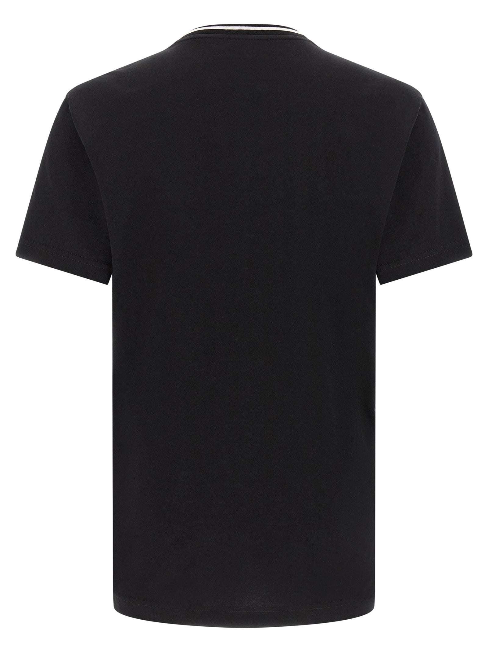Dolce & Gabbana Black Cotton Men's T-Shirt