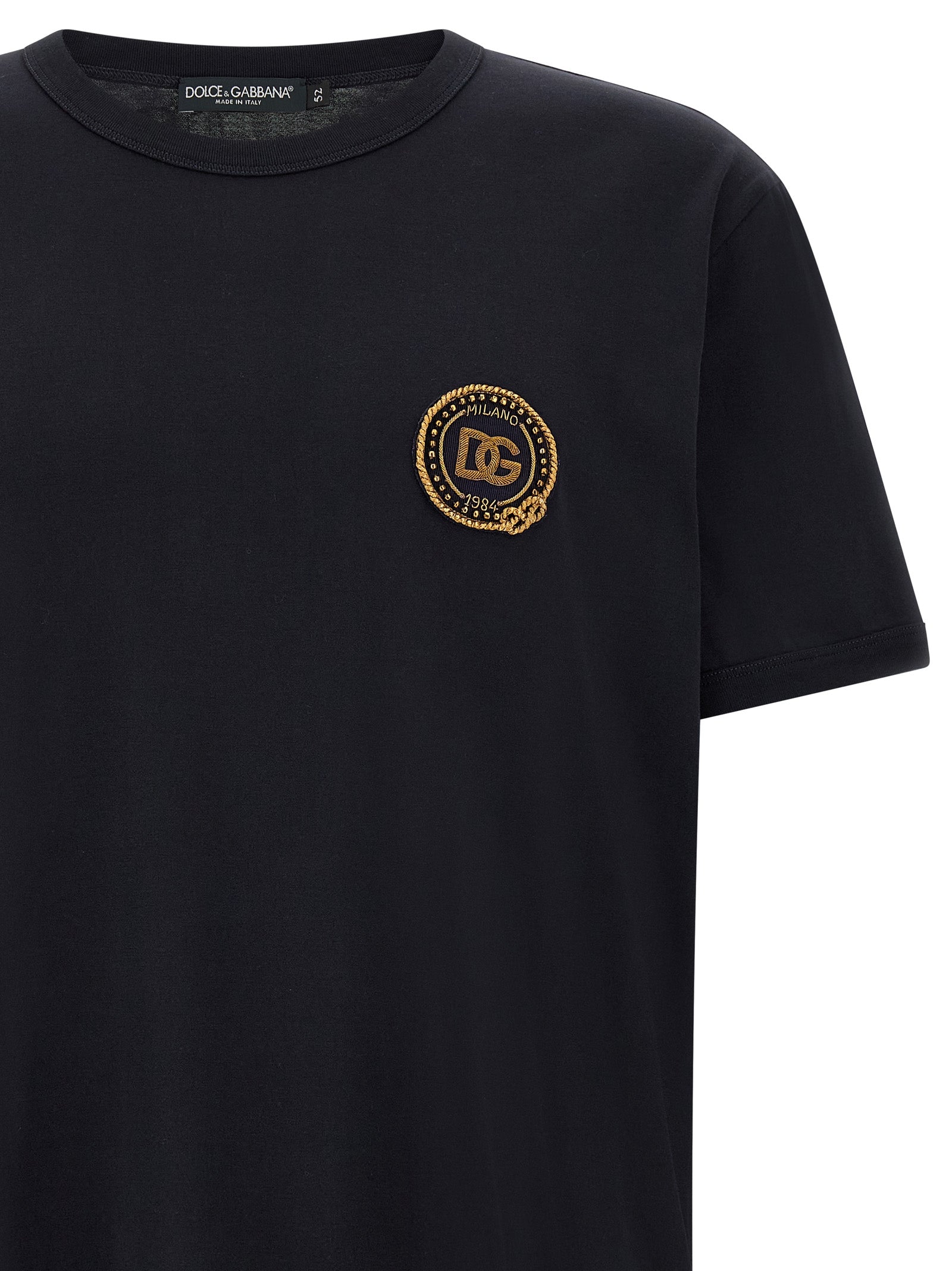 Dolce & Gabbana Blue Cotton Men's T-Shirt