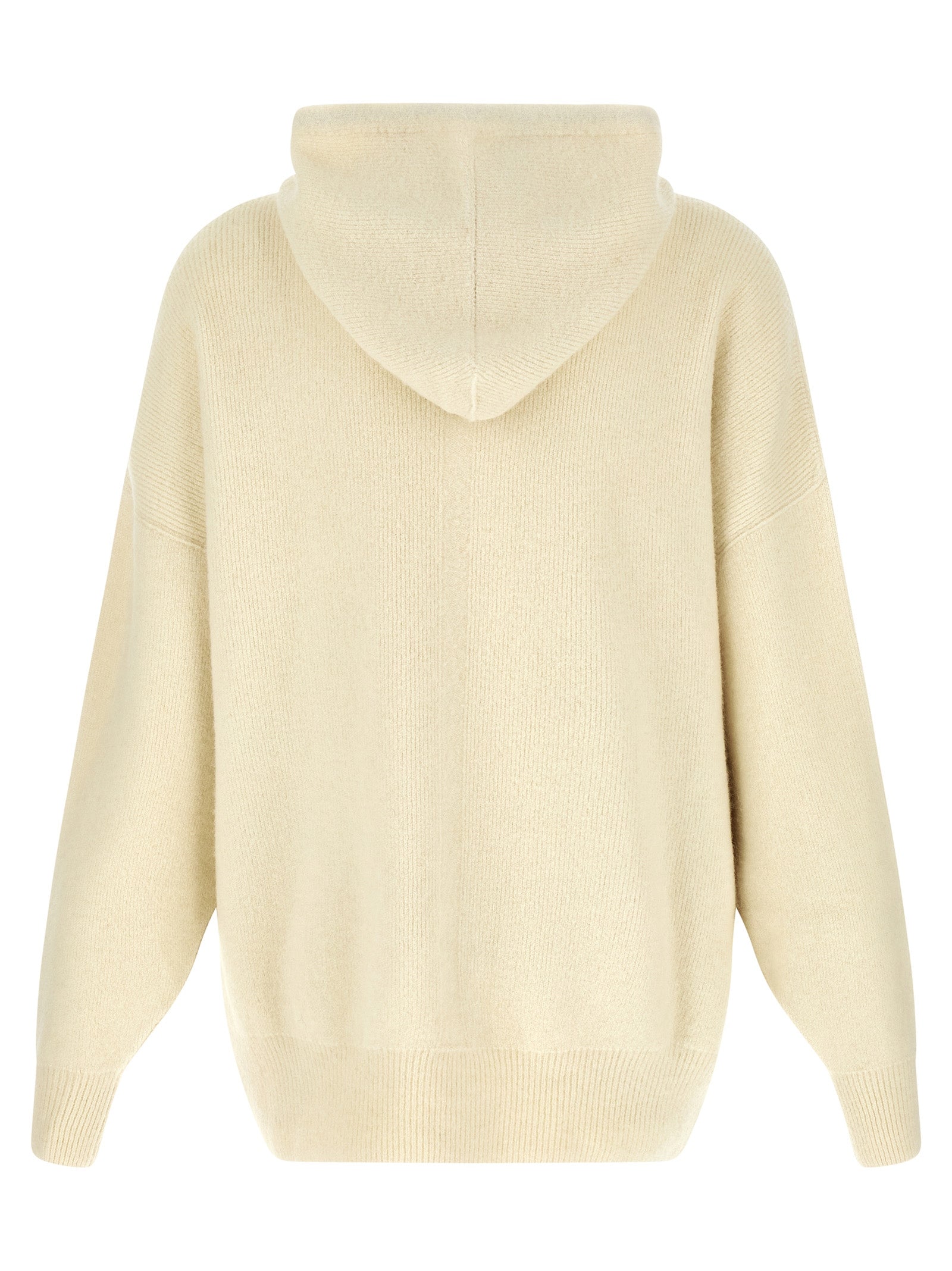 Rick Owens White Marabou Men's Sweatshirt