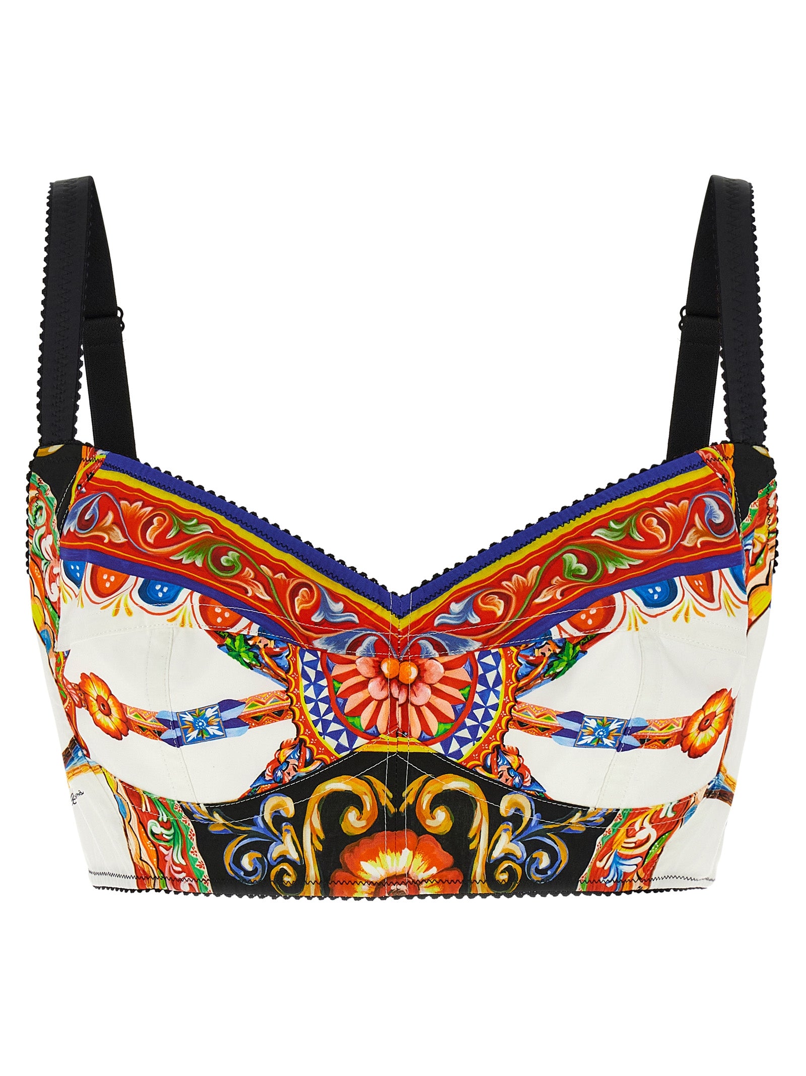 Dolce & Gabbana Multicolor Cotton Tank Women's Tops