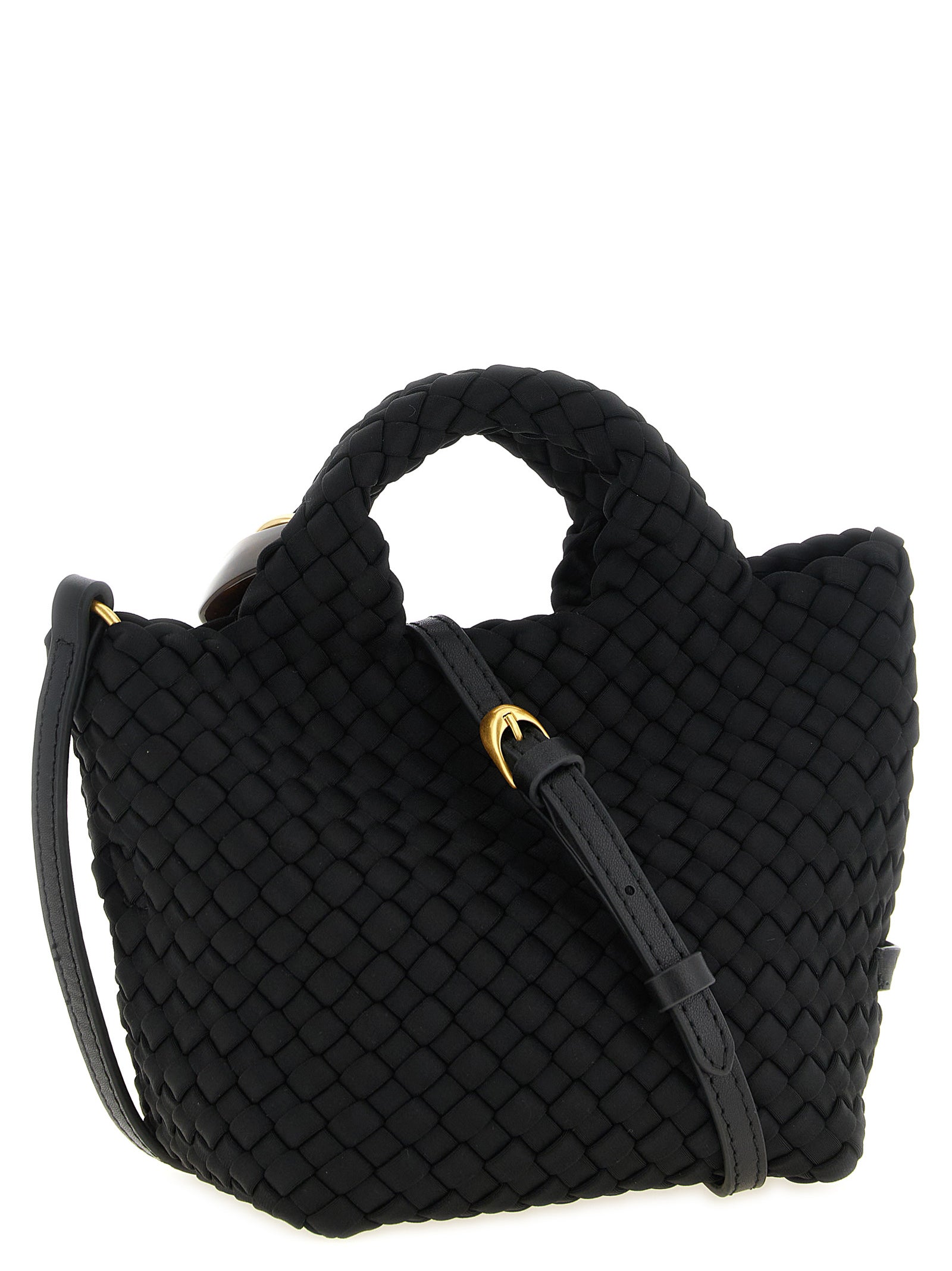 NAGHEDI Black Nylon Women's Handbag