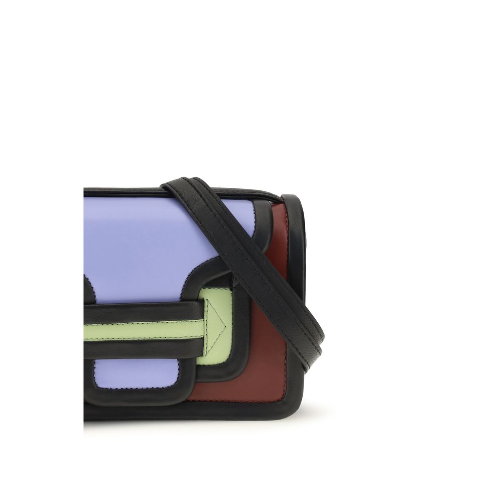 Pierre Hardy Multicolor Calf Leather Bos Taurus Shoulder Women's Bag