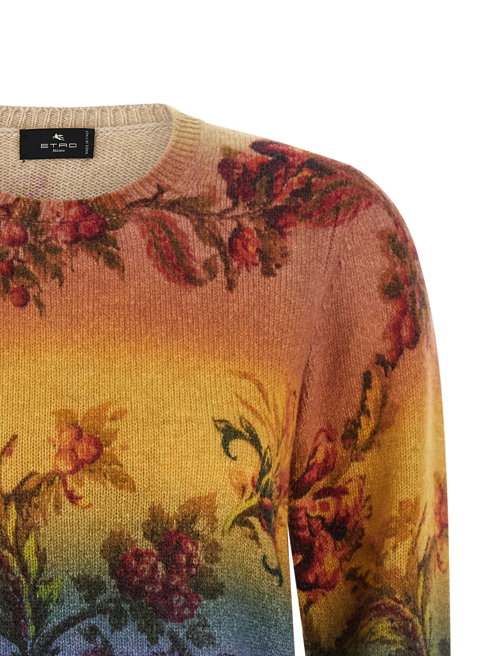 Etro Multicolor Wool Women's Cardigan