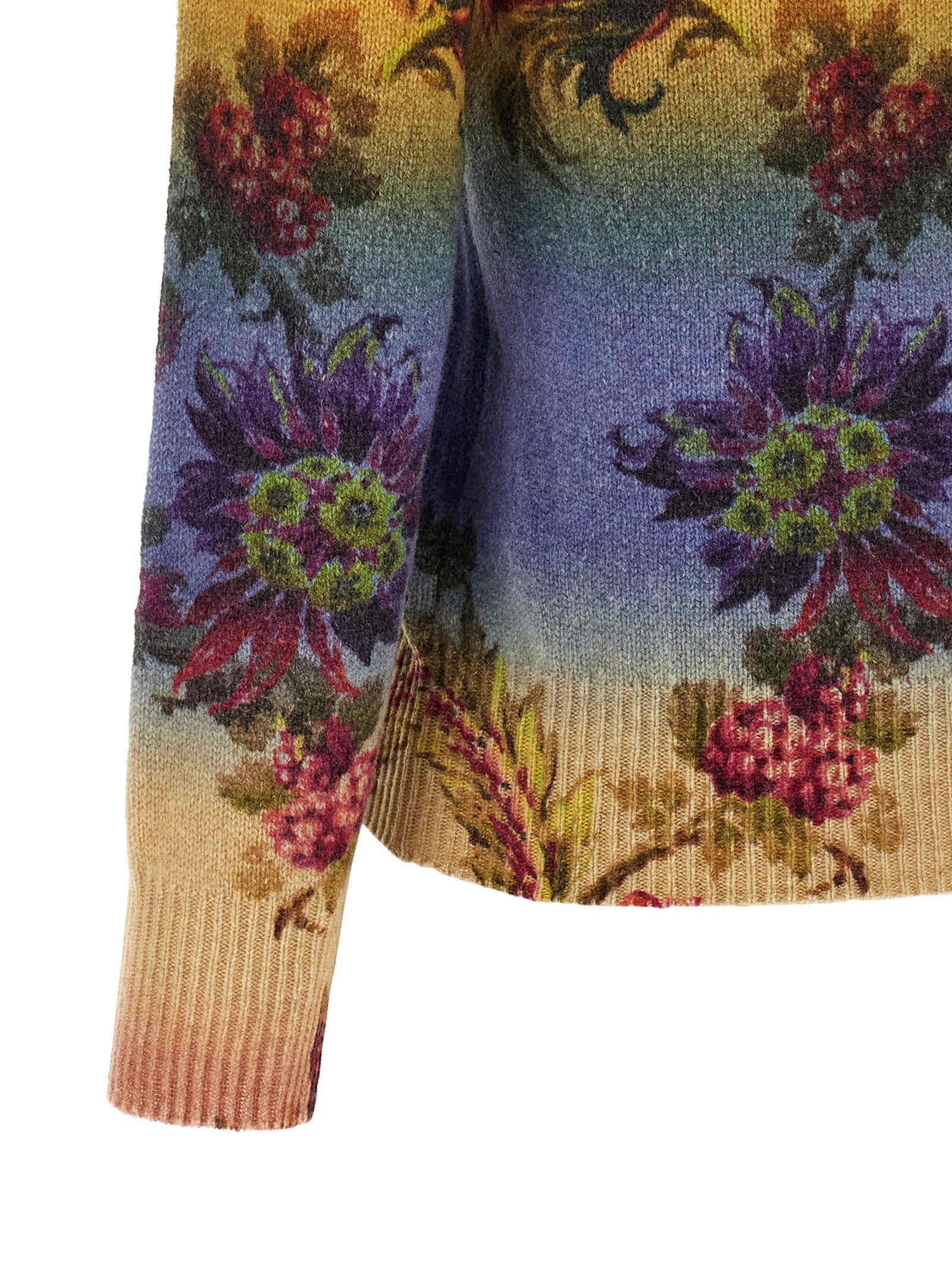 Etro Multicolor Wool Women's Cardigan